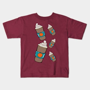 Pumpkin spice life Kids T-Shirt